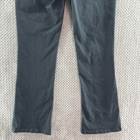 Democracy Jeans Women 12 Teal Blue Denim Stretch Absolution Mid Rise Bootcut - Picture 8 of 16